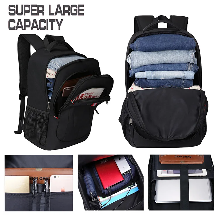hot sale fashion business bags Oxford Reflective password lock water resistant light school backpack laptop backpacks mens
