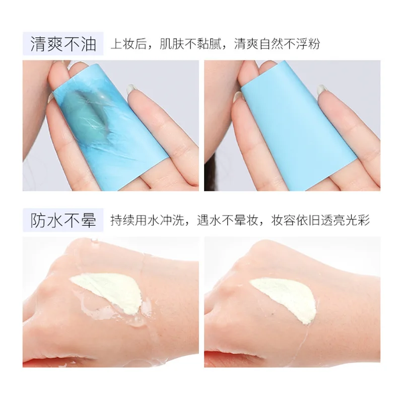 COLOR FANS Liquid Creamy Makeup Base Foundation Color Corrector Face Cosmetics Primer Natural Brighten Skin Tone