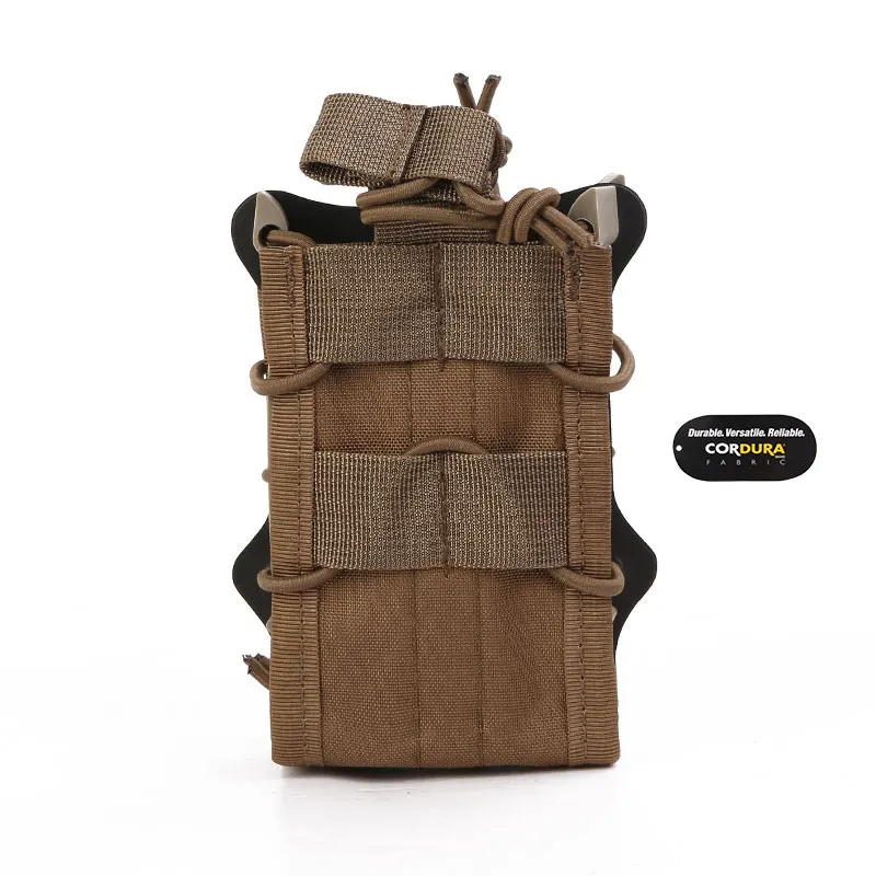 Emersongear 500D Cordura Нейлоновая тактическая двойная сумка для магазина оборудование стрельбы Molle bat Mag Pouch
