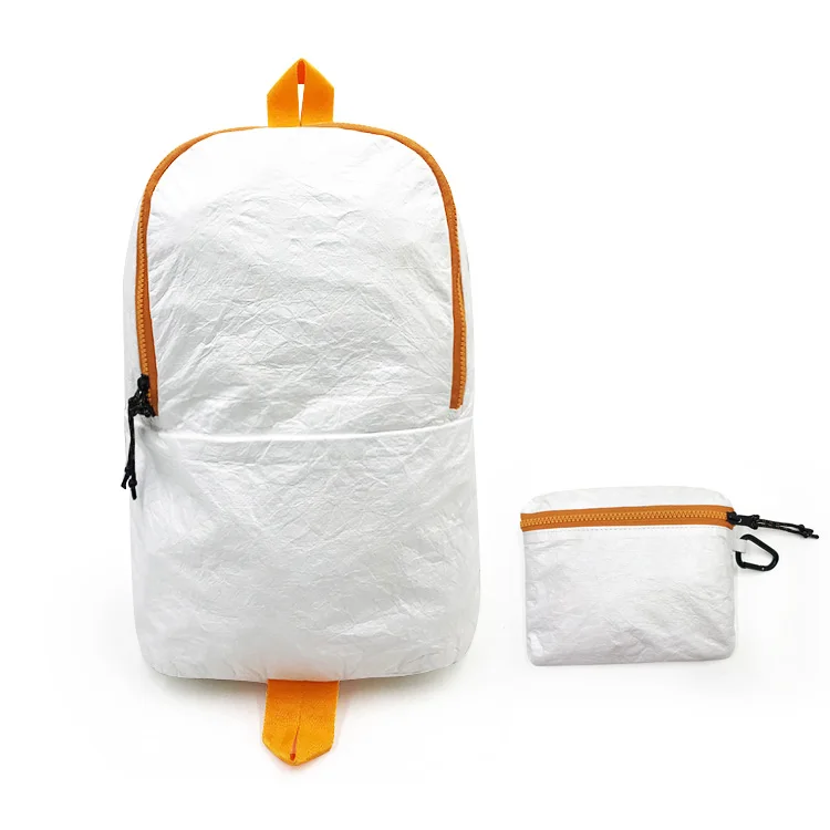 High Quality Tyvek Customized Lightweight Waterproof Foldable Backpack
