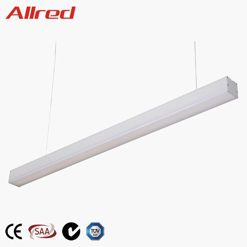Modern Indoor lamps Office School Hospital Supermarket Ceiling Light Fixture Led Linear Shop Light