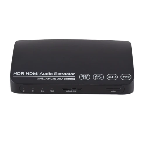 4K 60 Гц 5,1 аудио выход HDMI аудио экстрактор hdmi к hdmi аудио конвертер