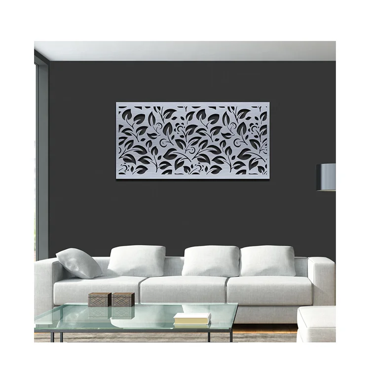 Custom Pattern Metal Panel boing iron art  Wall Art for  Wall Decor To Hang