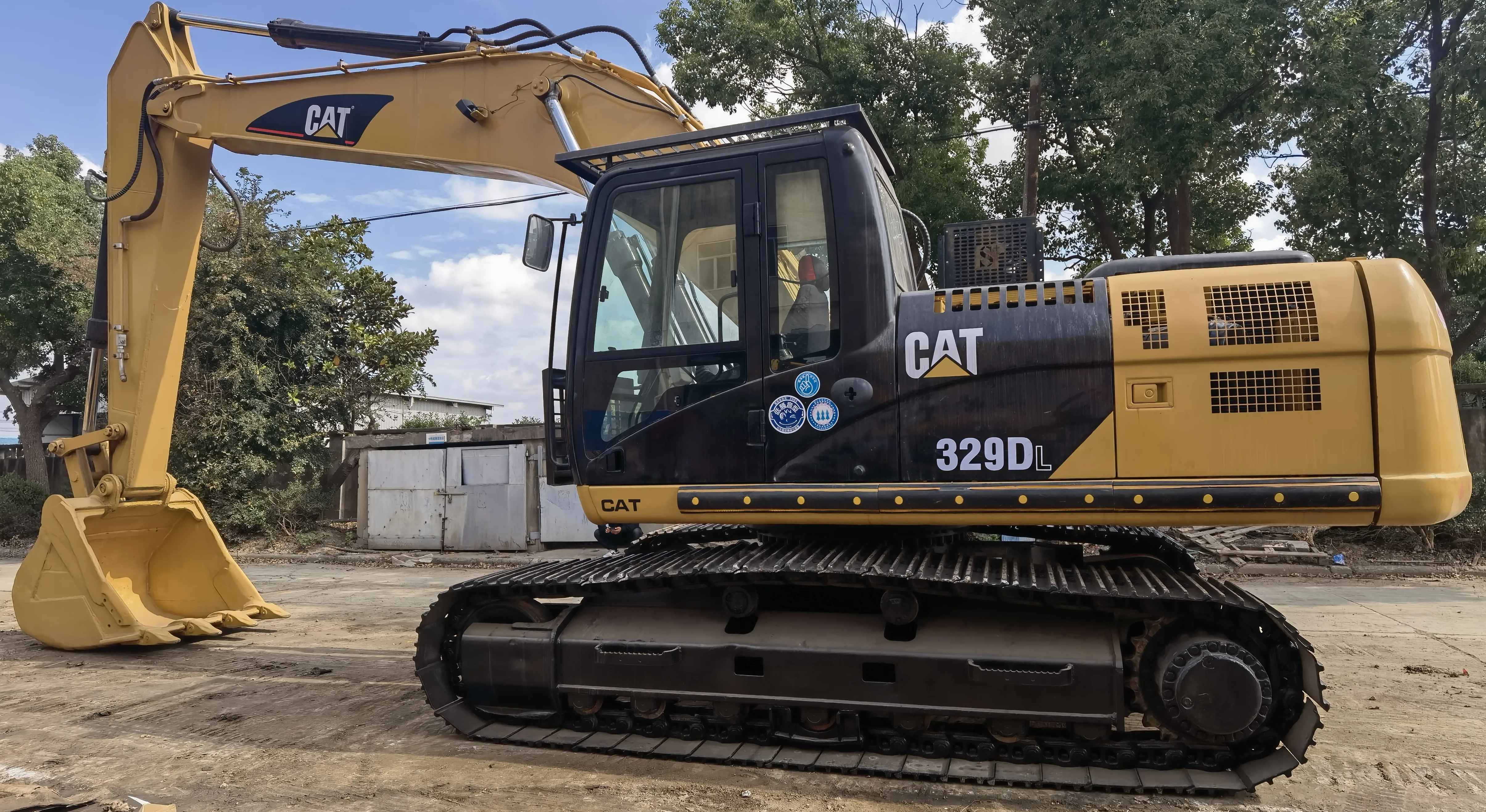 Hot Sale Used Caterpillar CAT 329DL 20ton 30ton Crawler Excavator Core Include Engine Pump Motor Construction Machinery