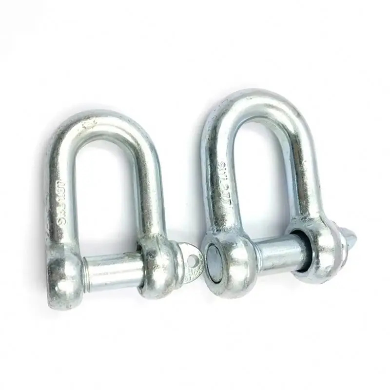 High Strength 25KN Screw Locking Carabiner Hook O Shape 18mm Gate Carabiner For Climbing Automotive Industry