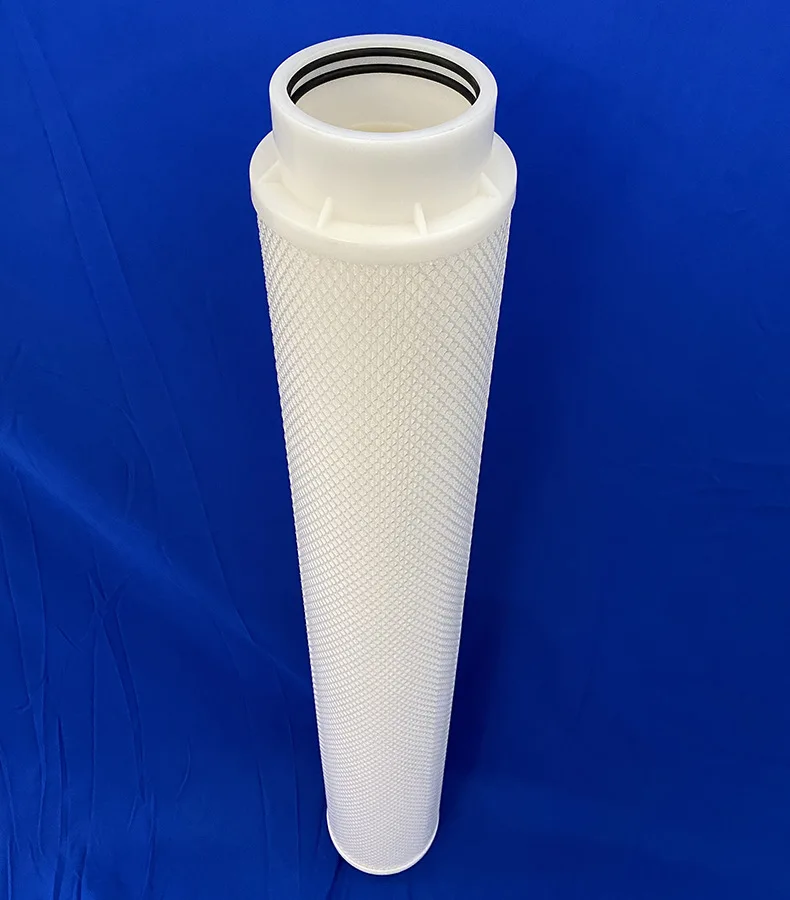 5/10 Micron 40/60 Inch Filter High Flow Filter Cartridges With Capacity Easy Installation For Industrial Water Treatment
