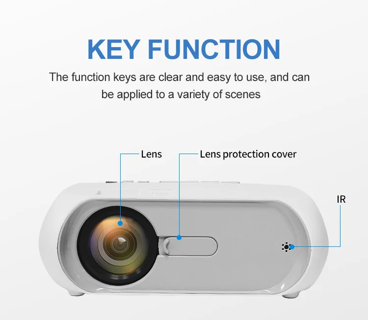 Thundeal Full Hd 1080 Projector T9 basic Version 3d 4k Projector Movie Cinema Connect With bx5 max proyector