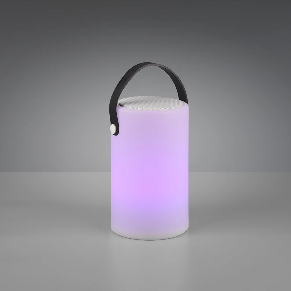 Portable Bedside Desk Lamp Rechargeable Light With Speaker Table Lamp