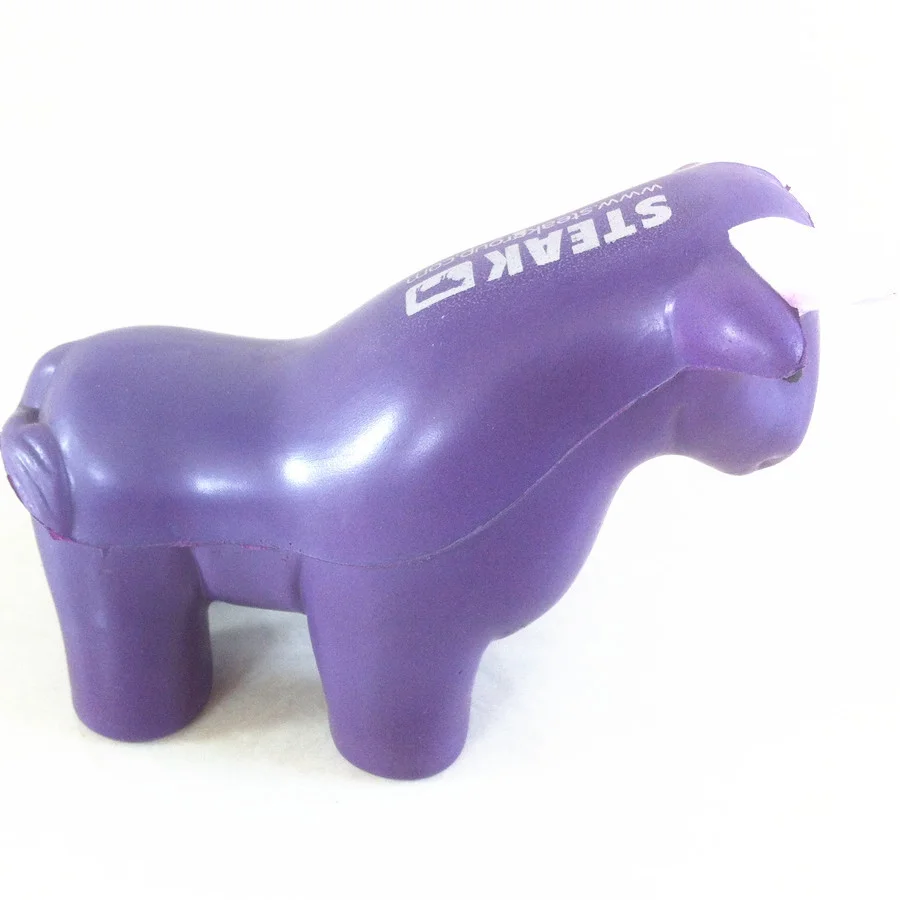 Bull Shape Stress Reliever/Foam Toys/PU Foam Stress Ball