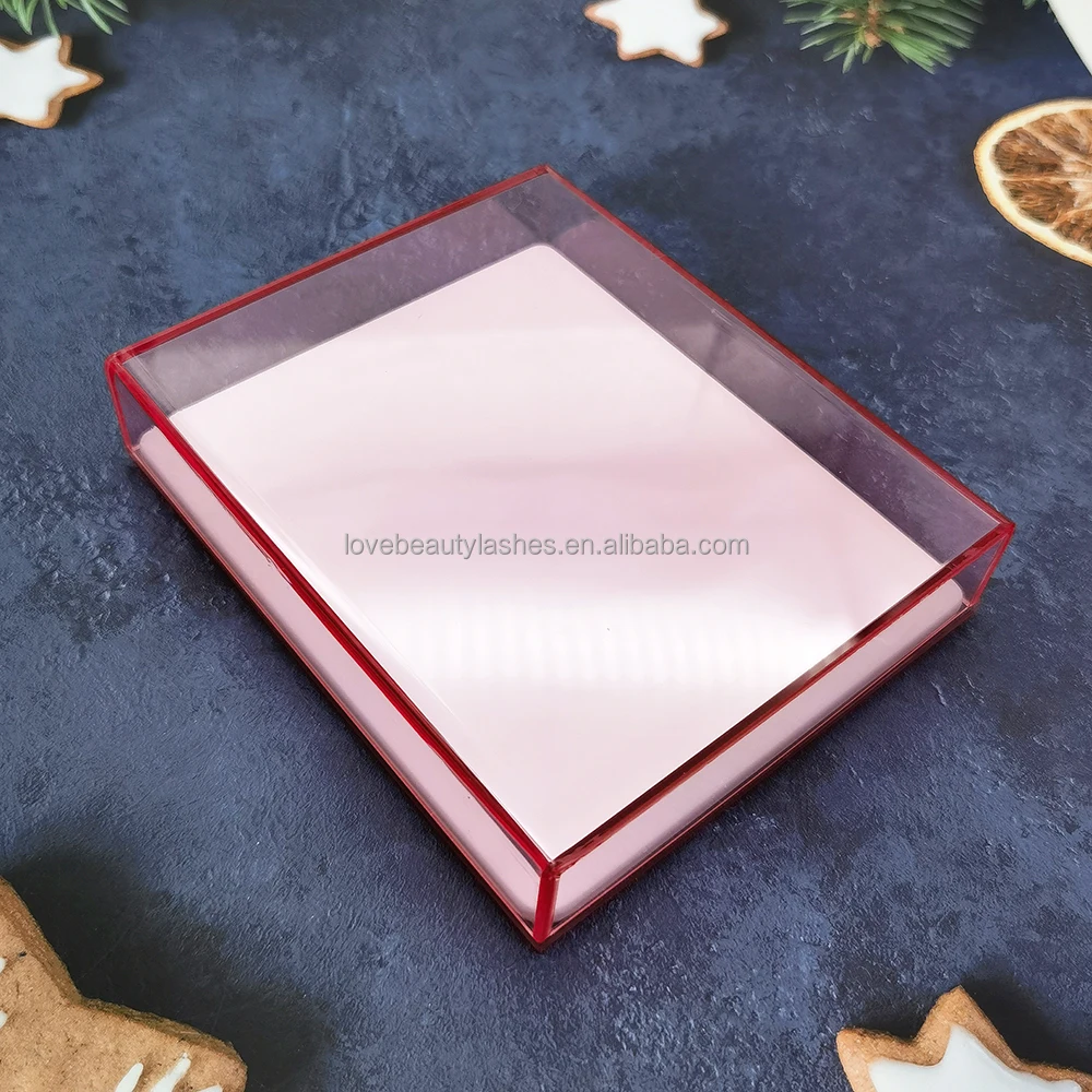 Xiujiesi Lash Title Organizer Box lash display tile in storage professional eyelash tile tray case display