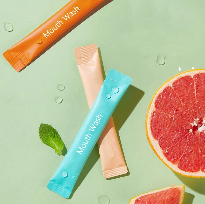 Travel Packaging Cruelty Free Eco-Friendly Activated Charcoal Natural Mouthwash