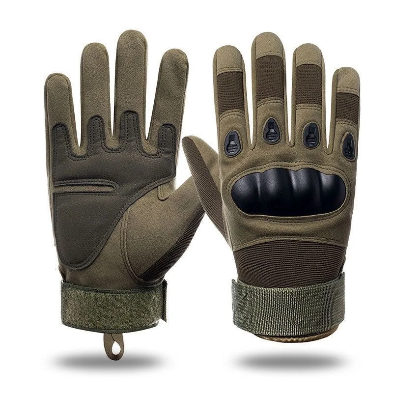 Wholesale Motorcycle Full Finger Sport Gloves Outdoor Sports Cycling Heavy Duty Protect Gloves