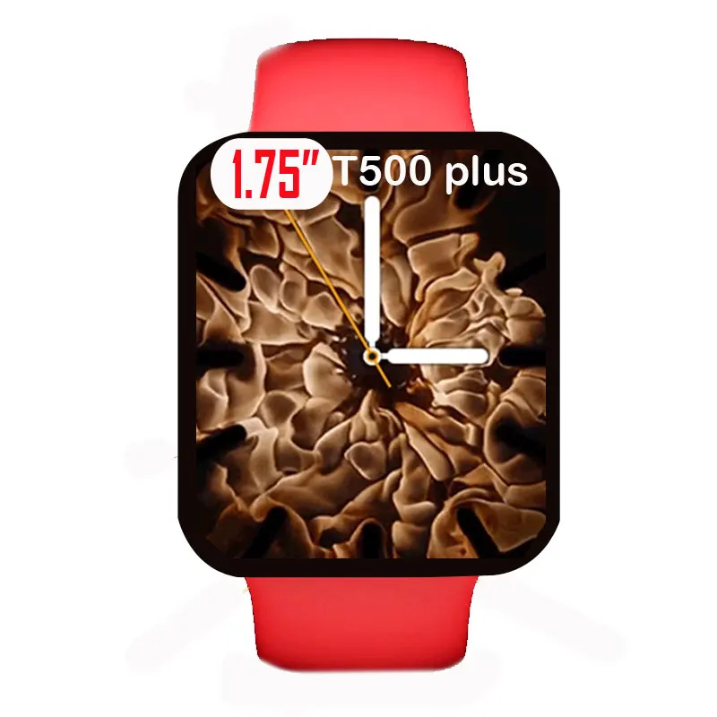  Умные часы T500 plus pro reloj inteligente 2021 t500plus t 500 serie 6