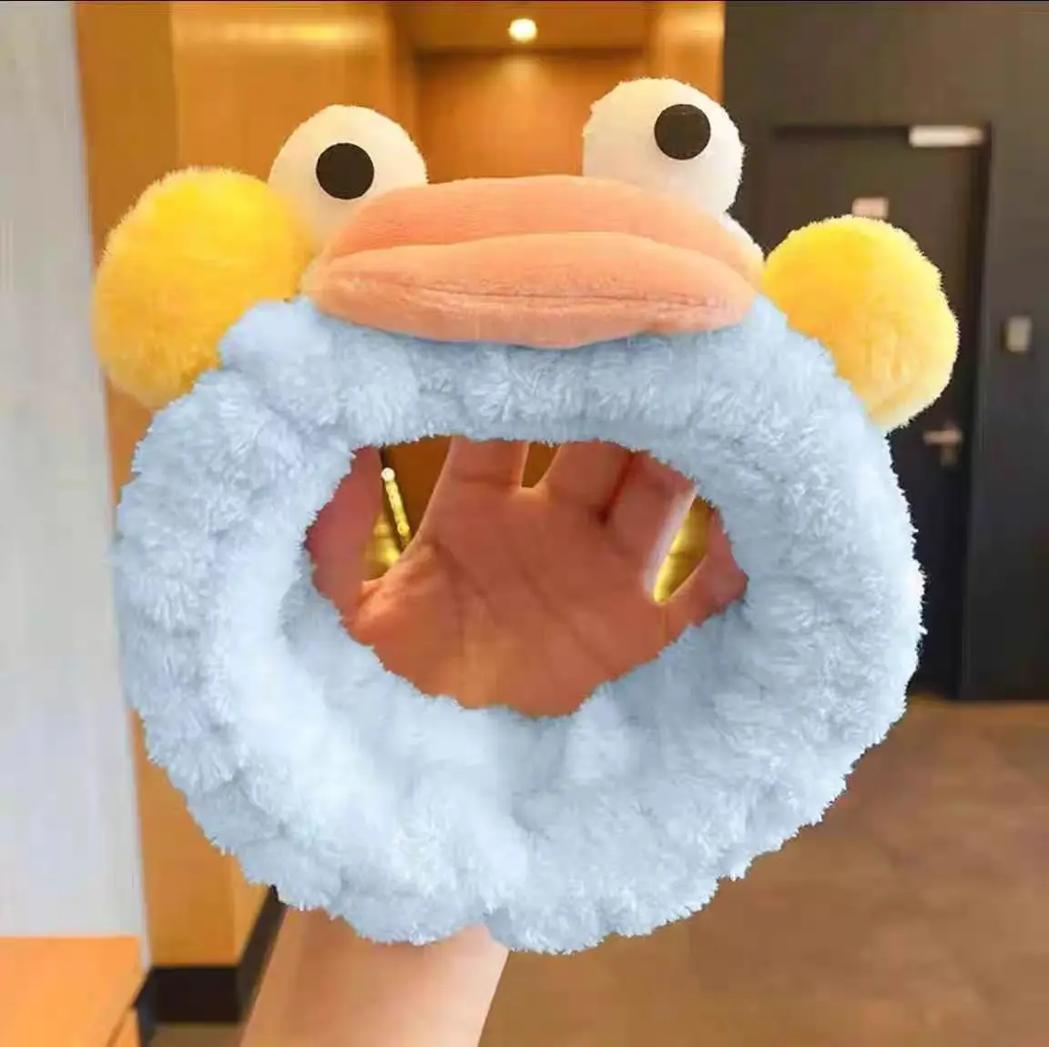 Hot Sale Spa Headband Cartoon Cute Facial Makeup Head Band Microfiber Soft Head Wraps for Women Girls Washing Face Beauty