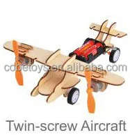 STEM toy DIY 3D Wooden  Physical Learning Toy Science Experiments Kits STEM toy Learning Sets