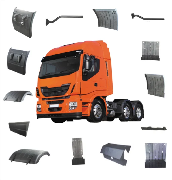 Stralis Hi-Way 2015 truck assessories body parts for IVECO over 200 items