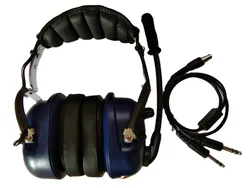 Two way radio headset noise cancelling headphone pilot headset for Sepura stp8000