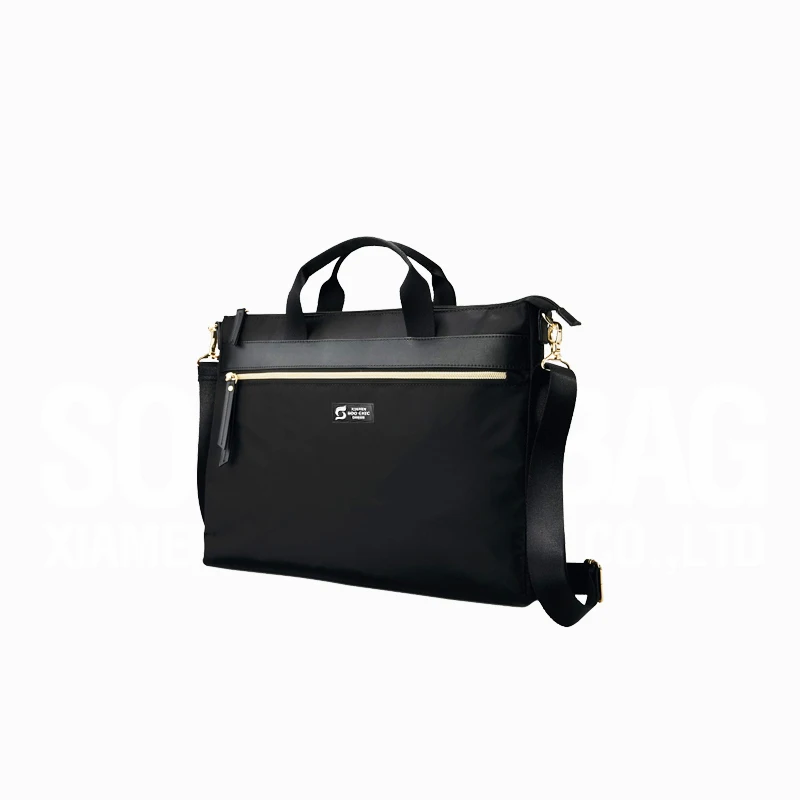 Soochic Dress Water-resistant Best Laptop Briefcase Removable Strap Shoulder Bag Convertible Slim Crossbody Bags For Travel