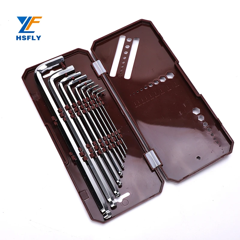 Wholesale Suppliers Hex Key Set Double End Allen Wrench Box Wrench Box Tool  Tosan