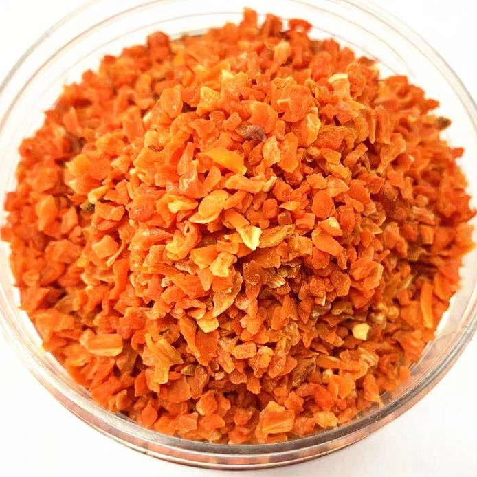 Puffed Carrot Cubes Carrot Granules Carrot Flakes