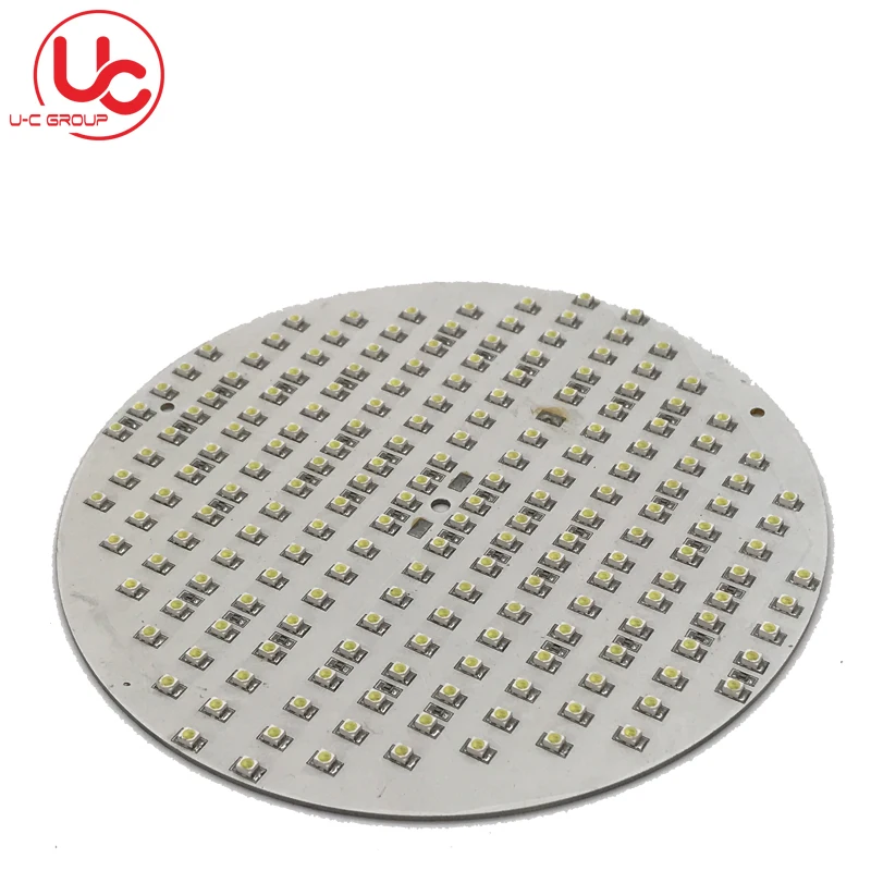 Shenzhen Metal Core Circular LED PCB Aluminum SMT DIP Circuit Board Assembly Manufacturer In Alibaba PCBA Assembling