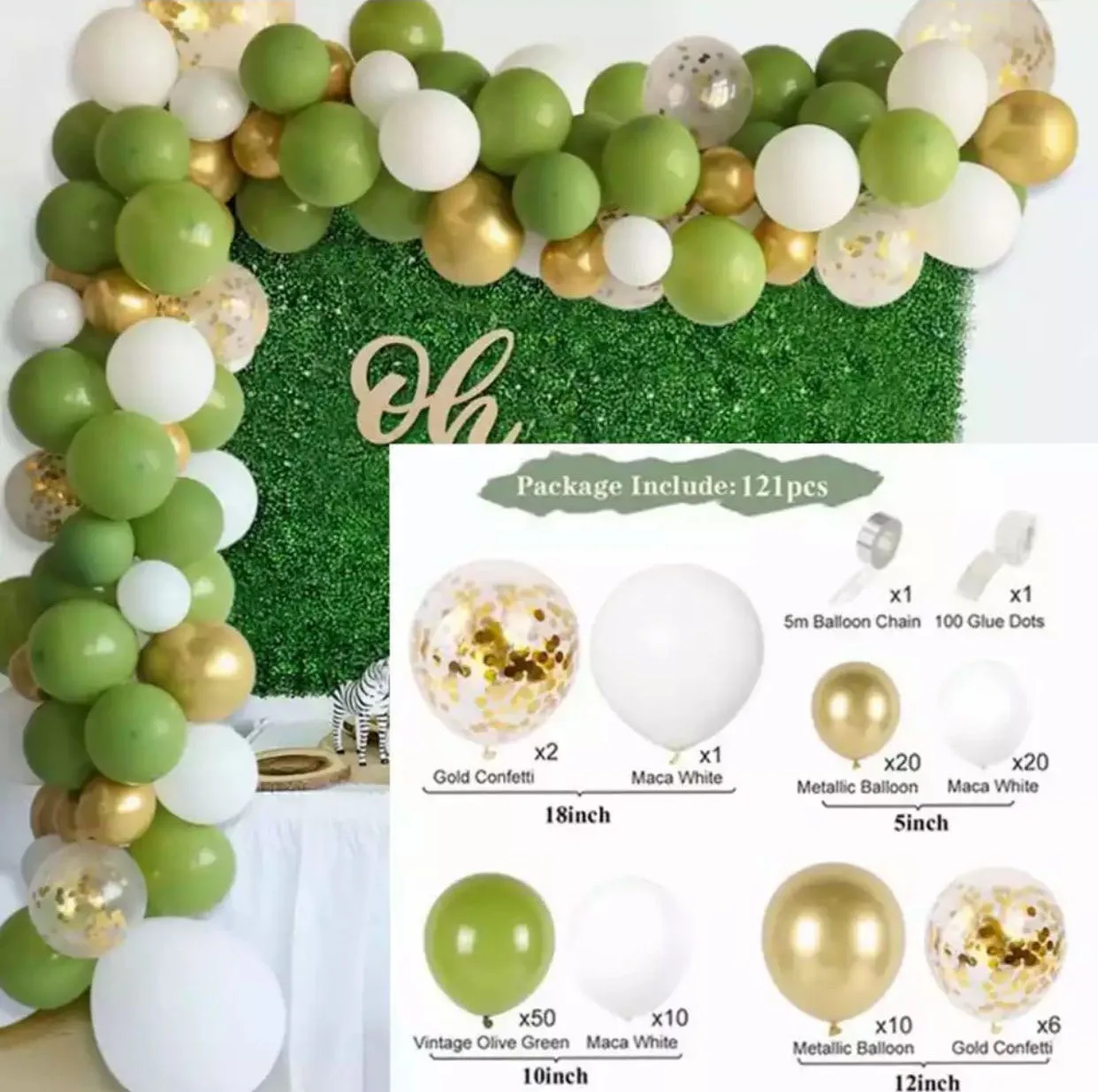 High Quality Jungle Theme Wild One Party Supplies Wild One Banner Balloon Paper String With Baby Girl Birthday Decoration