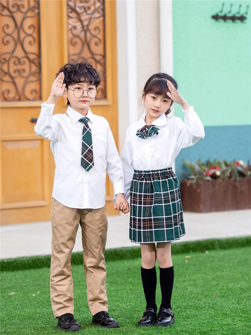 RTSchool Uniform Kindergarten Spring School OEM Uniforms Latest Designs