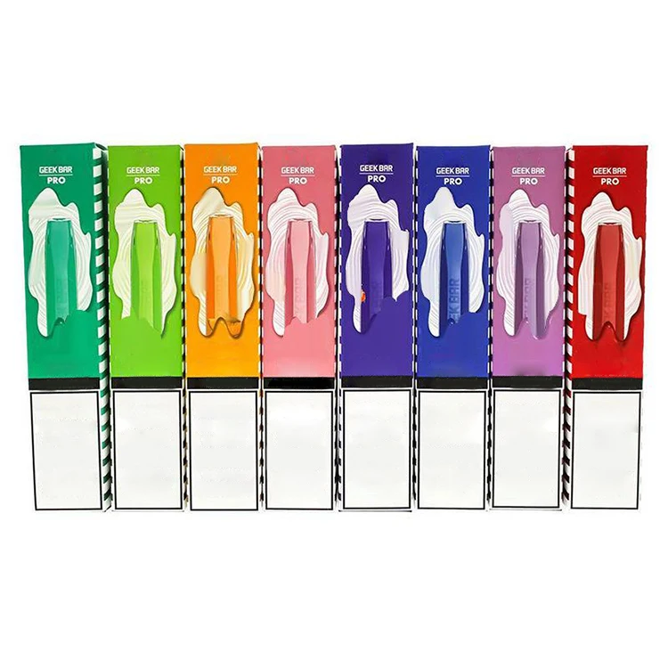 RTS geekbar pro 1500 упаковочная коробка 850MAH geek bar pro