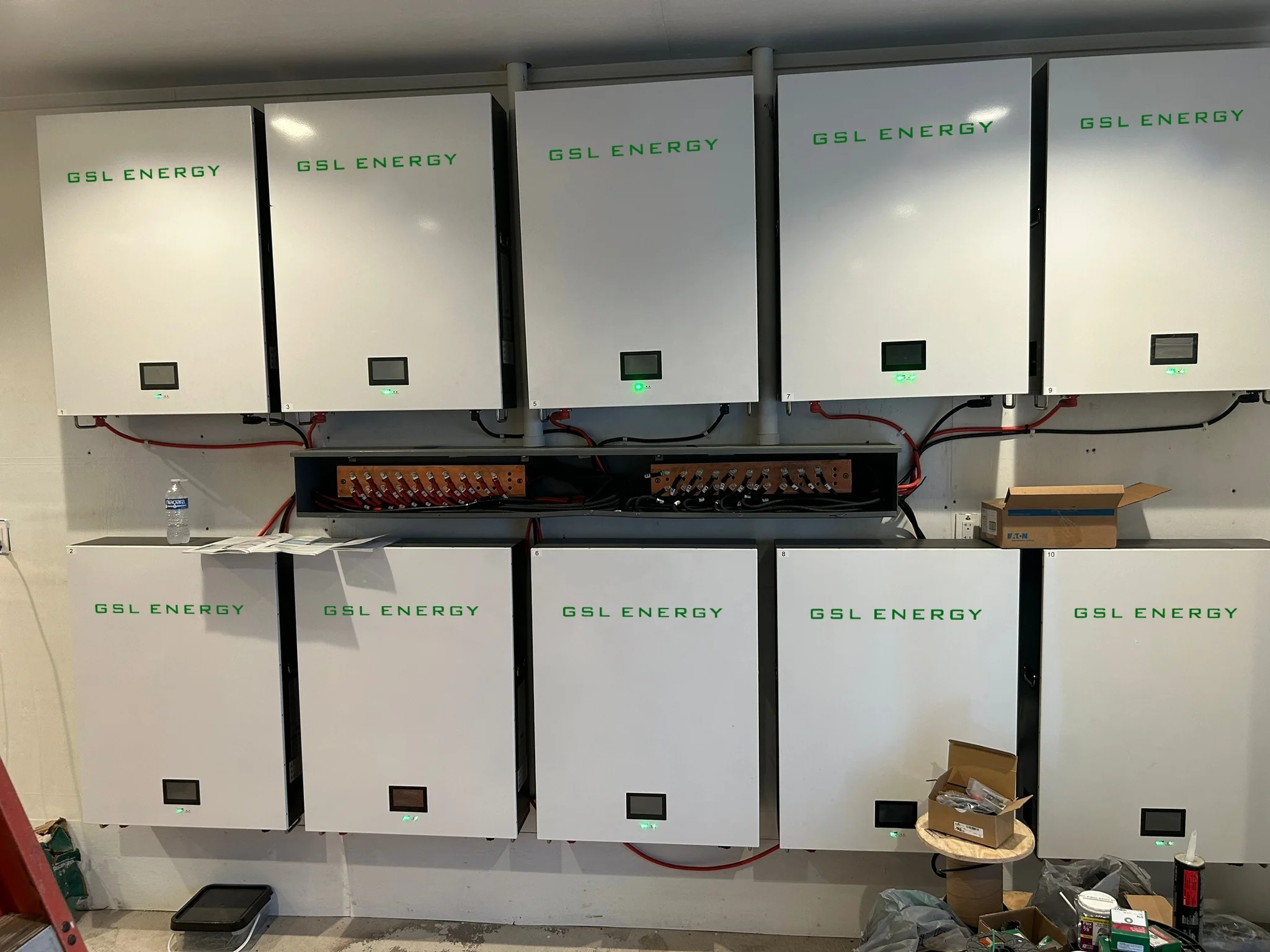 GSL ENERGY tesla powerwall 48v 200ah lifepo4 home battery power wall lifepo4 battery 10kwh 48v 200ah Lithium ion batteries