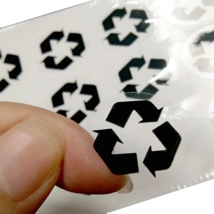 Transparent self-adhesive label customized starts golden foil hot stamped sealing sticker for different bottles packaging