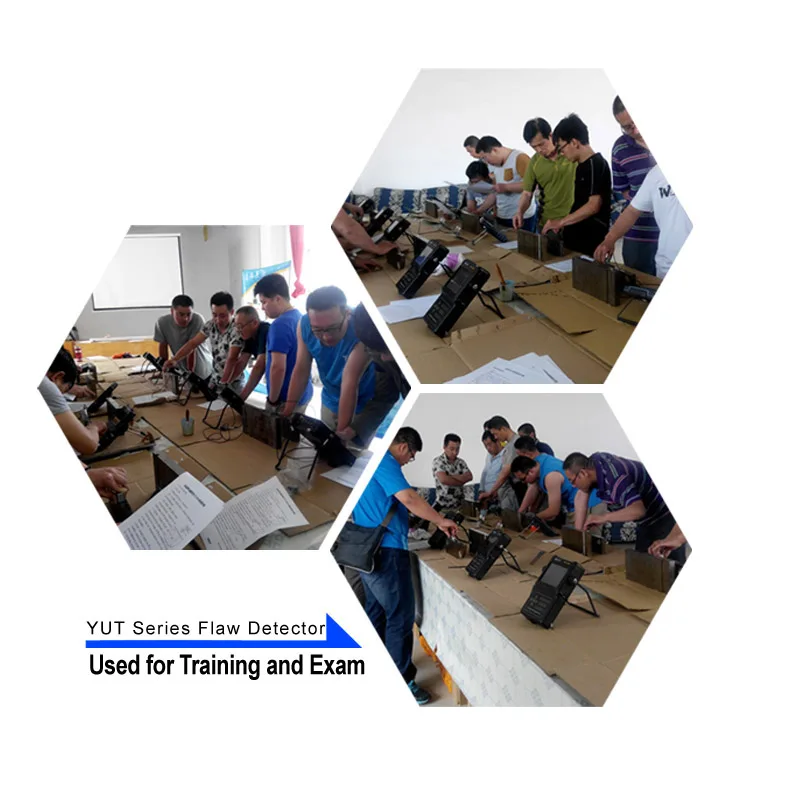 Yushi Ultrasonic Flaw Detector YUT-2600 DAC Curve for Metal Crack, Welding and Air Hole Flaw Detection Display Freeze RS232 Port