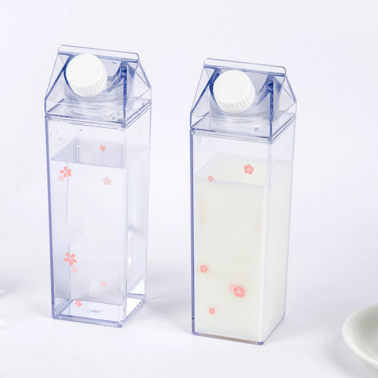  Cool-Chunlong Drink Ware Co Ltd Экологически чистая коробка для молока 1000 мл прозрачная пластиковая бутылка воды с логотипом на