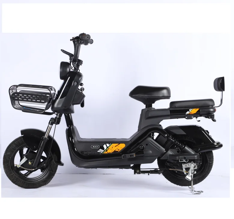 Carbon Steel Anti-Theft Alarm Powerful Battery Life Electric Bicycle Scooter 350W 500W Motor 48V 60V Battery 70KM Long Range