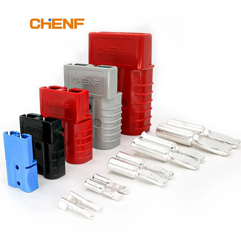 chenf 50a 75a 120a 175a 350a 2 pin Electrical Wire Connector Solar Electric Power 2 pin way car waterproof Auto Connectors