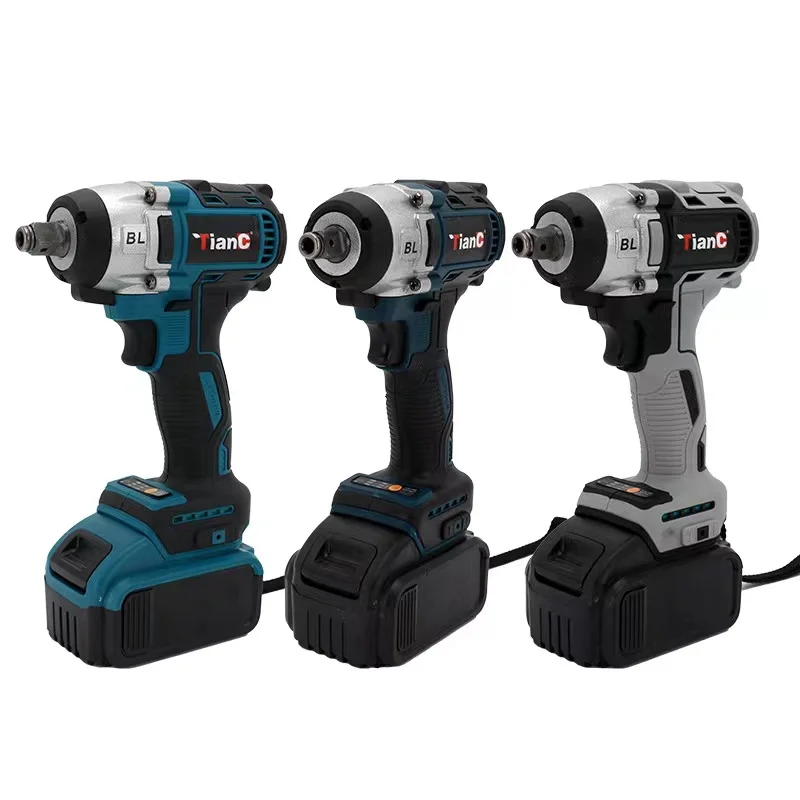 Handheld high torque wrench impact cordless wrench power wrench electric battery angle grinder mini grinder power tools