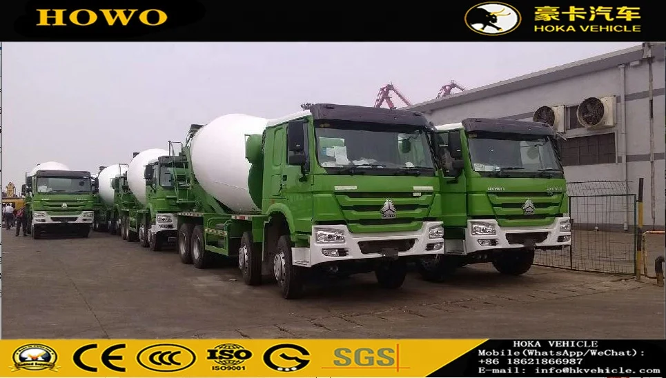 SINOTRUK HOWO 8X4 371HP 14CBM Бетономешалка для правшей