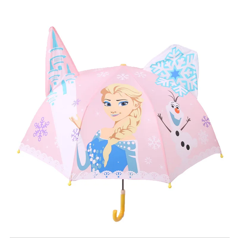Fine Ocean Wholesale Customized Manual Carton Anime Children Umbrella Dinosaur Brolly