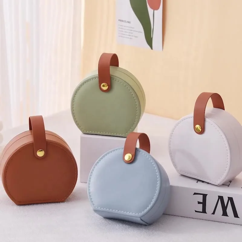 Креативная портативная коробка для хранения ювелирных изделий