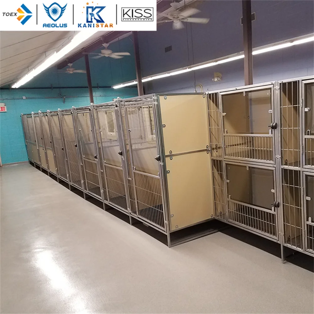 New Walk In Dog Kennel Large Outdoor Boarding Kennels Heavy Duty Dog Run Animal Shelter