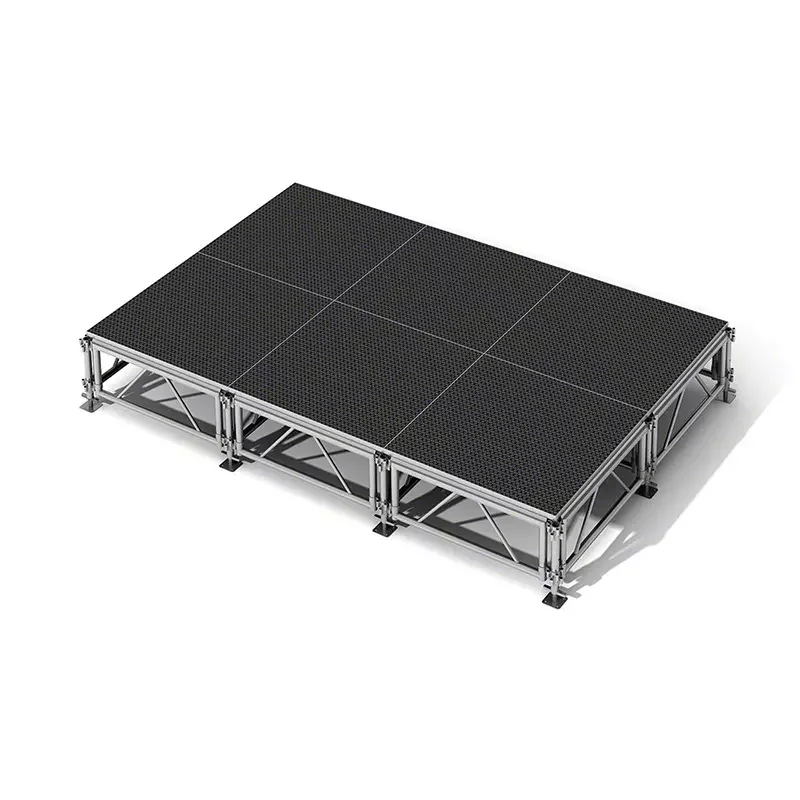 ESI bestseller Portable Outdoor Folding Stage Platform aluminum stage platform Mobile Show Stage
