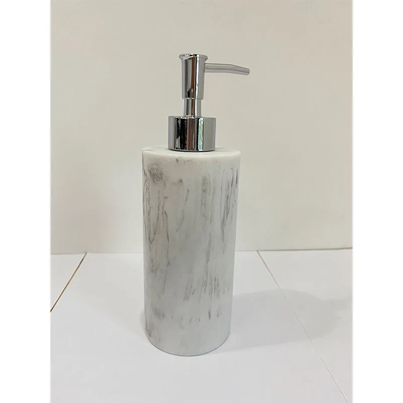 Morden 5 pcs marble matte black bathroom accessories set 8 pcs complet