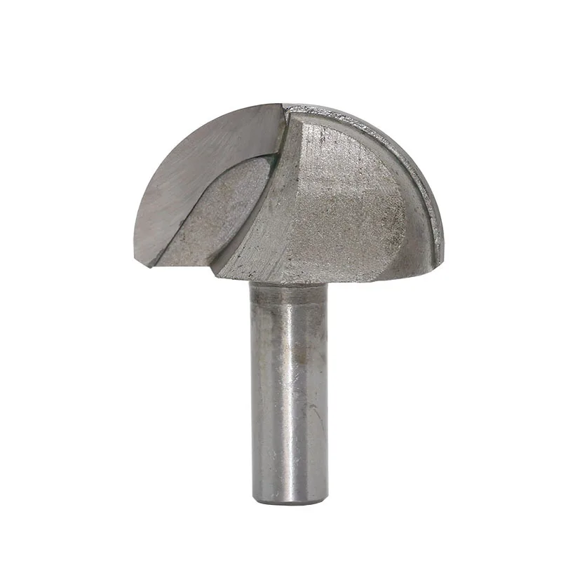 ALPHA 1/2 Inch 12.7MM Shank Woodwork Saw Table Tools Round Nose Router Bit Core Box Router Bit