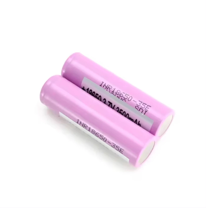 Samsung 35E 18650 3500mAh 8A Battery 100% Original High Capacity 18650 for Samsung INR18650 35E 18650 Battery 3.7v 3500mah CE KC