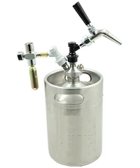 Gal Portable Dual Ball Lock Picnic Mini Keg Tap Kit Cornelius Mini beer Keg Dispenser