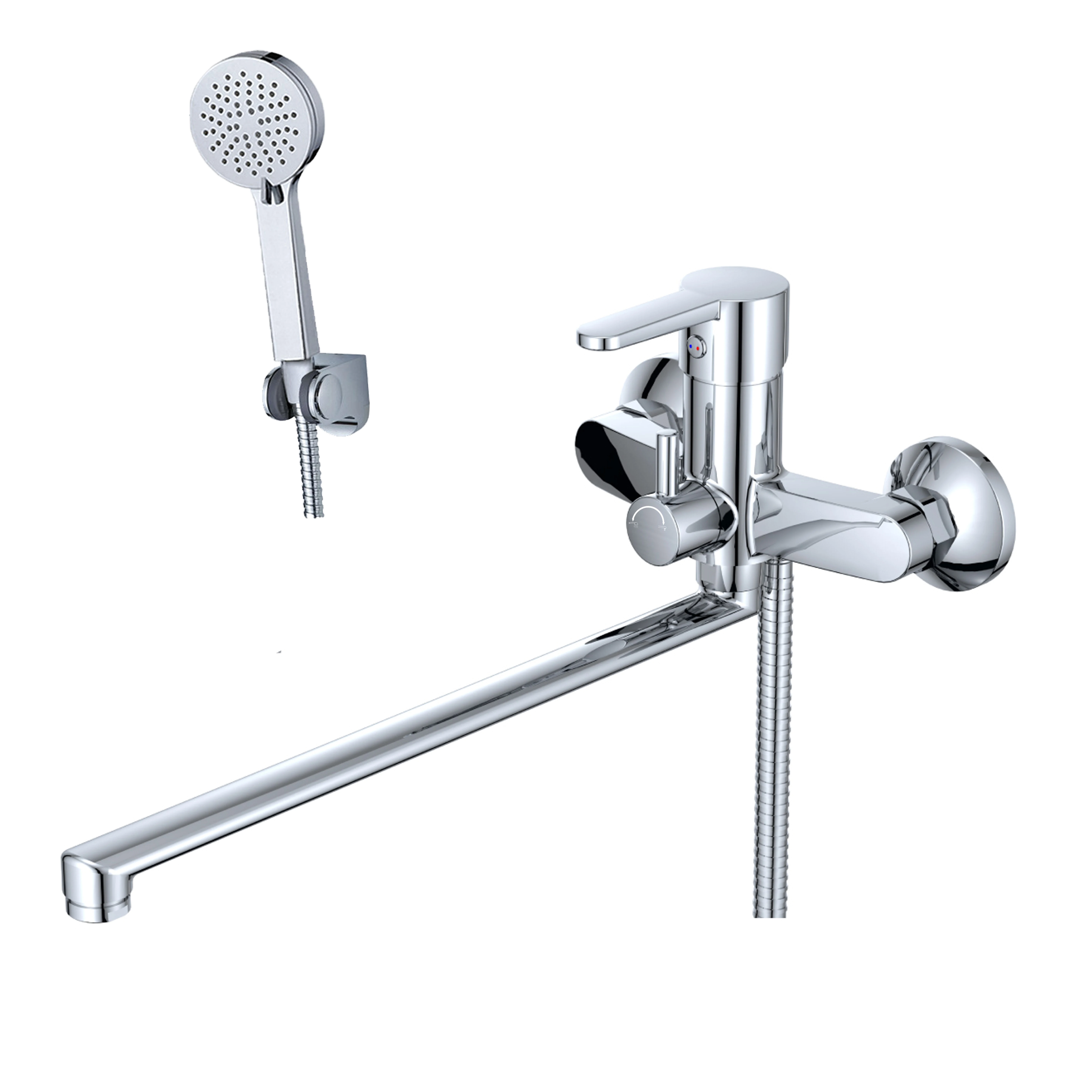 3 way wall mounted faucet concealed mixer bathroom shower set wall mounted faucet