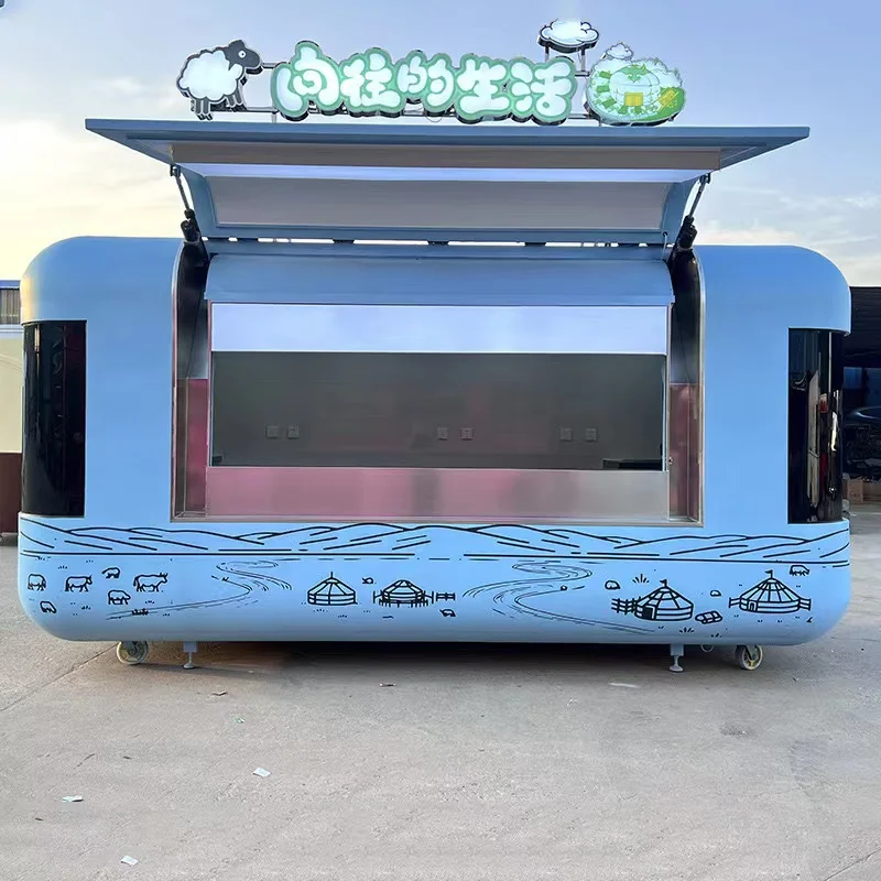 Outdoor Food Kiosk Coffee Outdoor Kiosk & Mall Kiosk Food Booth for Sale
