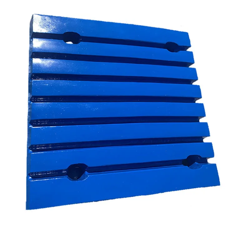 High manganese spare parts jaw plate for jaw crusher stone machinery