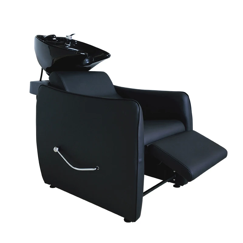 Высококачественная Античная Складная стойка для мытья шампуня, раковина и стул, кровать для шампуня в стульях для шампуня