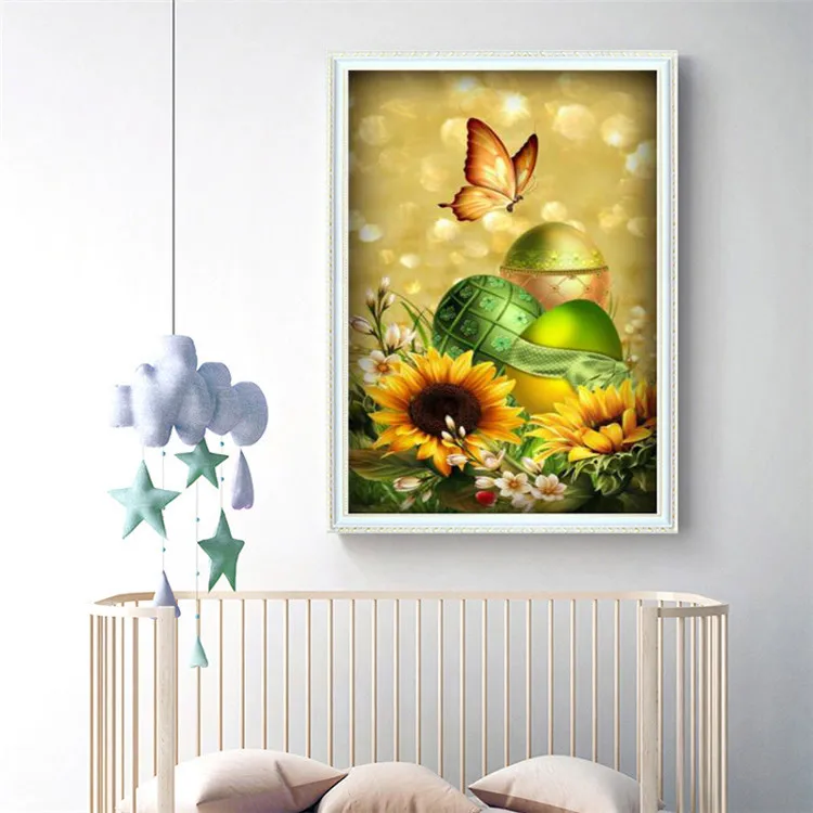 Professional made wall canvas art DIY rose flower mosaic rhinestone 3d diamond art painting