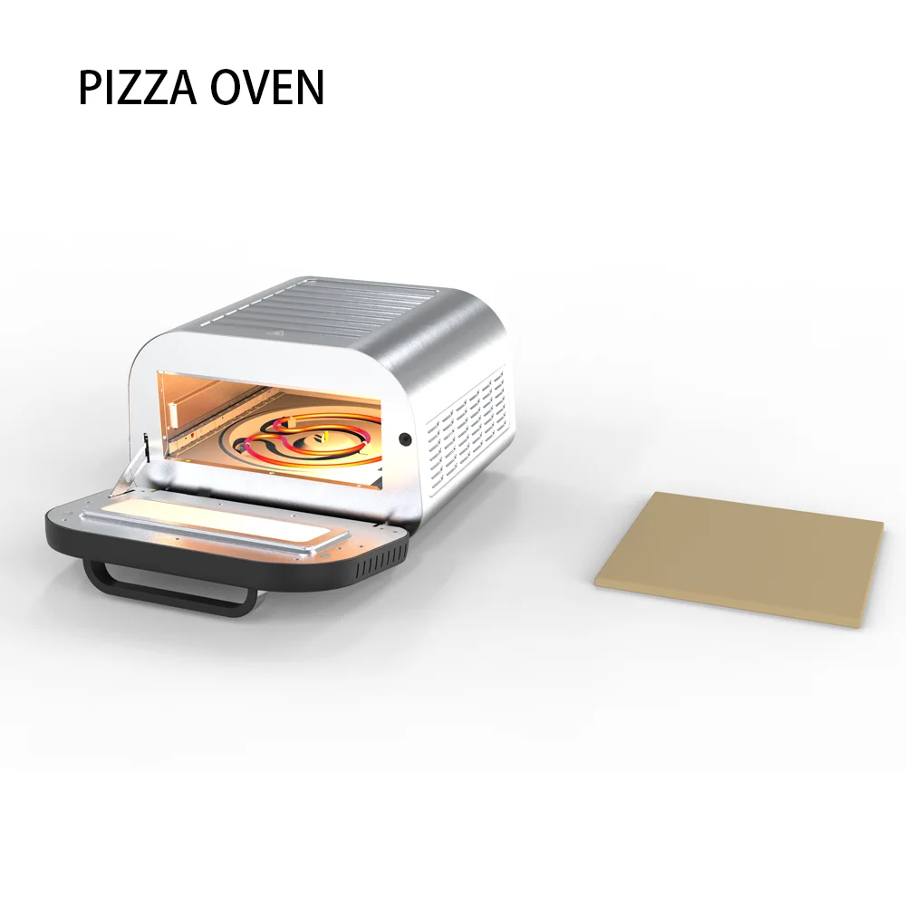 Wow!! Select new product Heats up to 750F finishes 12-inch pizza portable smart pizza oven in minutes for home kitchen